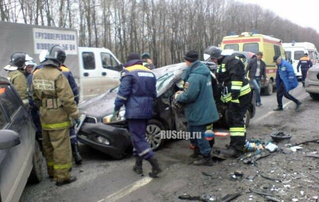 Двое погибли в  ДТП на трассе М-5 «Урал» под Рязанью 