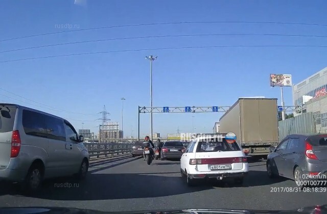 ДТП с мотоциклом на Ярославском шоссе