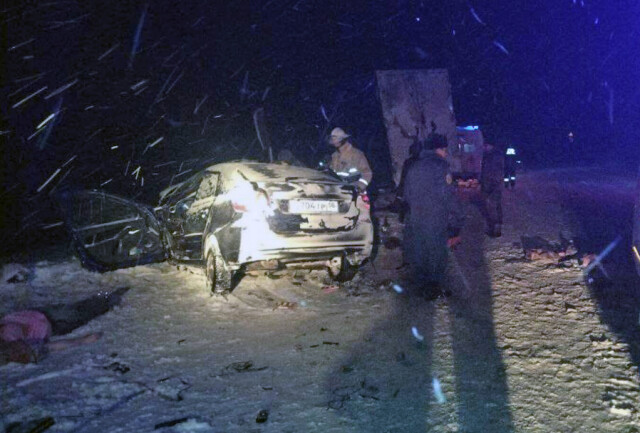 «Лада Гранта» и «Газель» лоб в лоб столкнулись в Башкирии: погибли 4 человека 