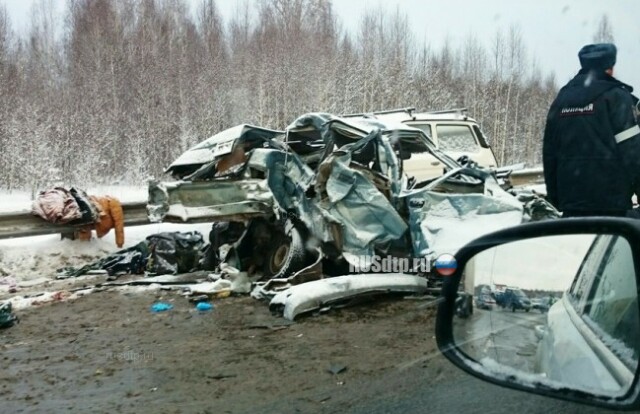 В Пермском крае в массовом ДТП с участием 7-ми авто погиб человек 