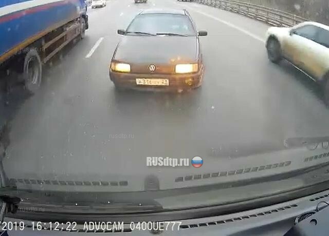 Развернуло на Киевском шоссе