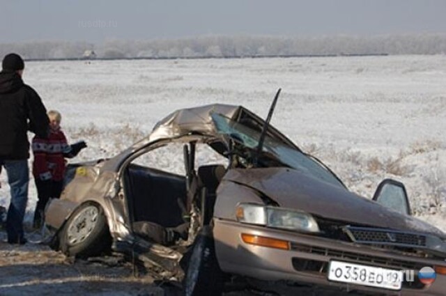 В Хакасии в крупной аварии погибли 5 человек 