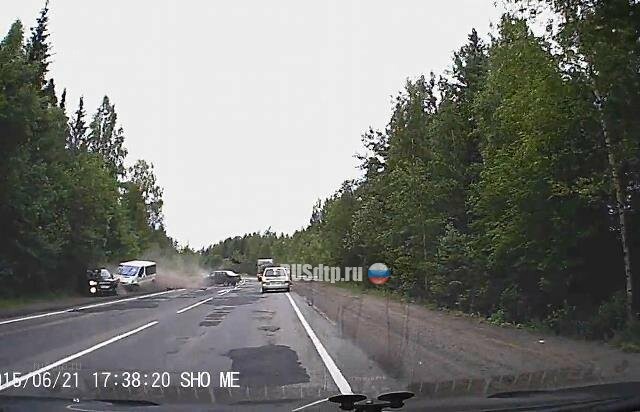 ДТП на автодороге Петрозаводск — Ошта