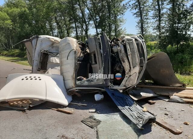 Водитель «Газели» погиб в ДТП в Курской области 