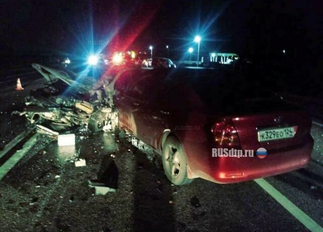 На трассе «Енисей» по вине пьяного водителя погиб 62-летний мужчина 