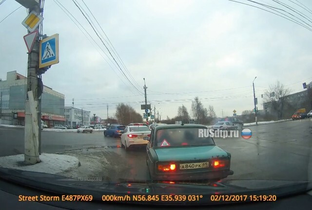ДТП в Твери на улице Орджоникидзе