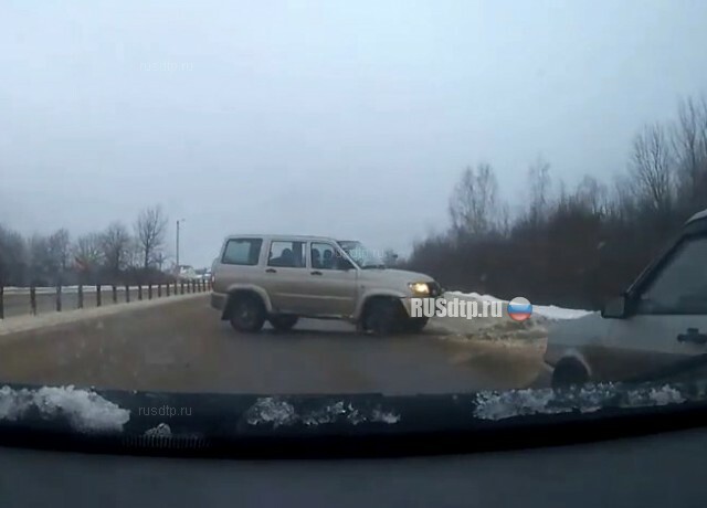 ДТП на окружной дороге в Рыбинске