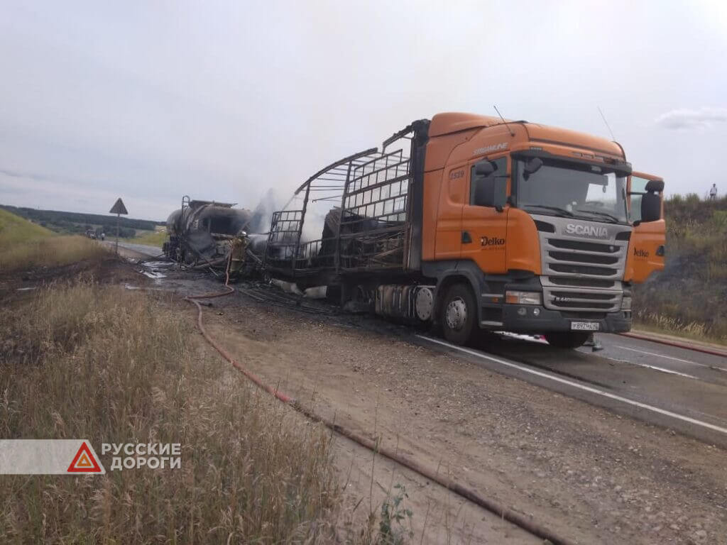 Трое погибли в огненном ДТП под Нижним Новгородом