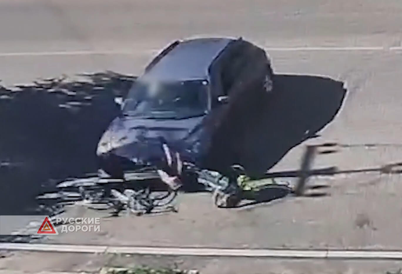 В Чите водитель сбил 15-летнюю велосипедистку и скрылся