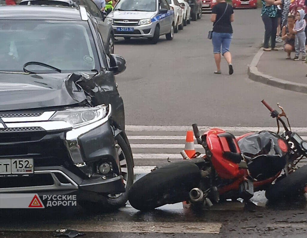 19-летний мотоциклист разбился в Сарове