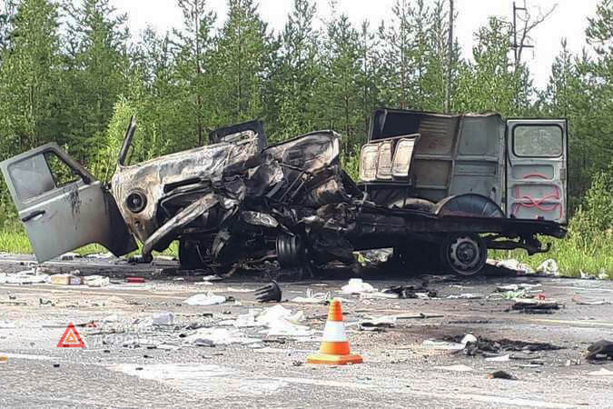 Водитель УАЗа разбился в ДТП под Сургутом