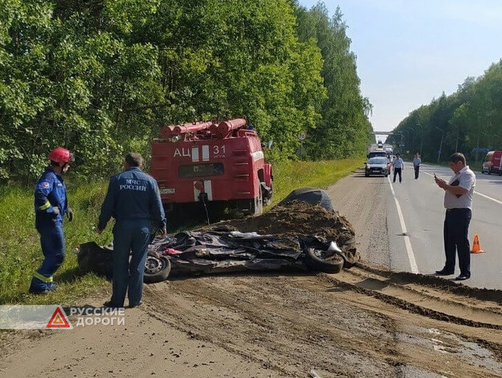 Видеорегистратор запечатлел момент ДТП на Воткинском шоссе