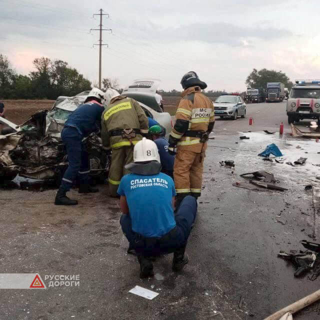 Авария в Ростовской области унесла жизни шести человек