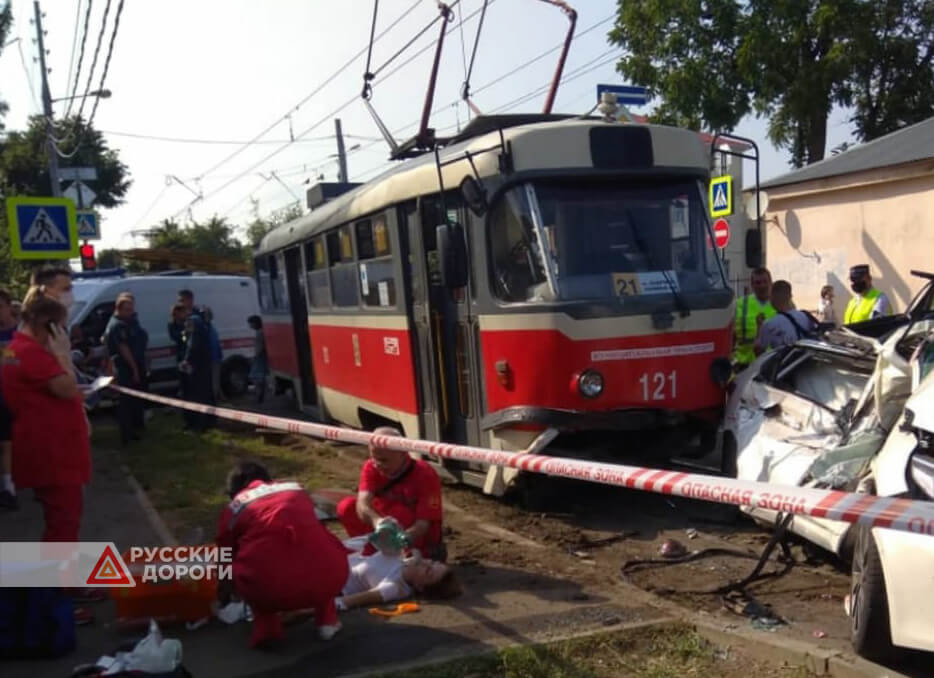 26-летняя девушка погибла в ДТП с трамваем в Краснодаре