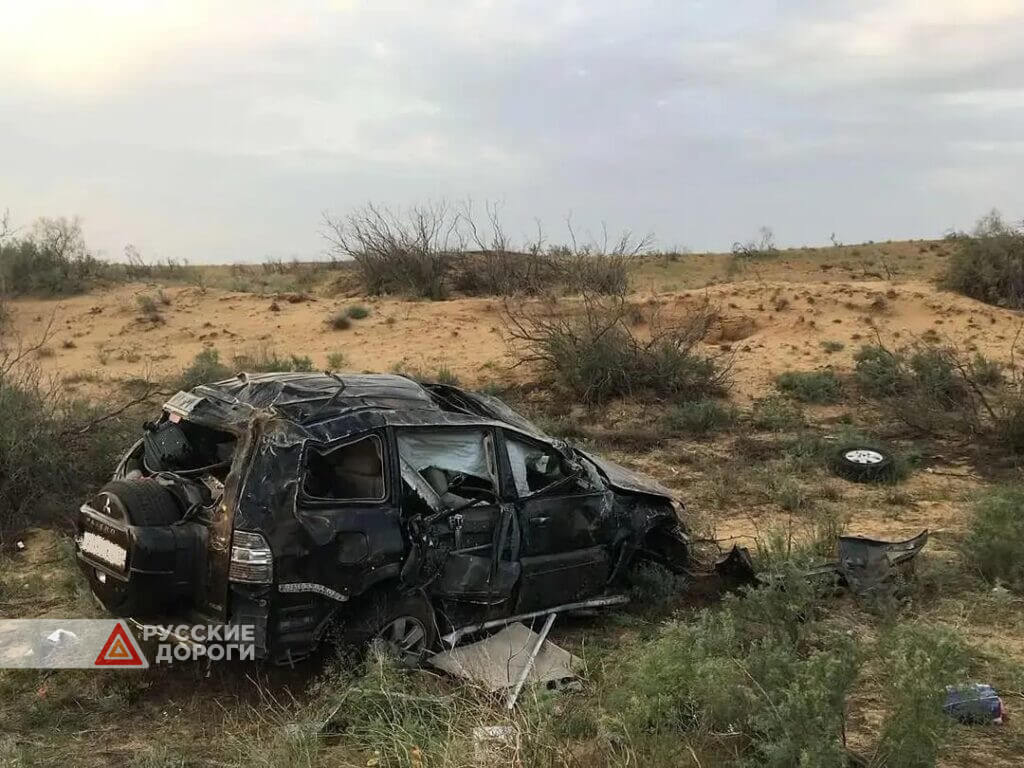 Семья из Коми разбилась в ДТП в Калмыкии
