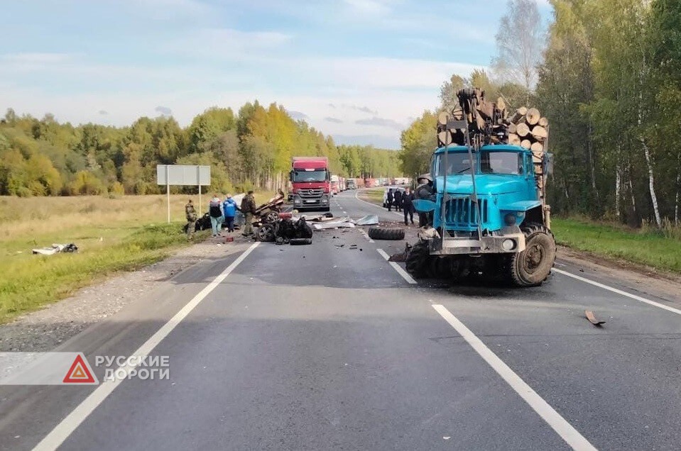 Мужчина разбился в ДТП на трассе в Костромской области