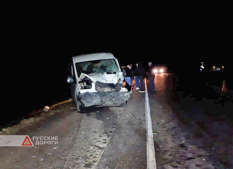 Двое мужчин разбились в ночном ДТП на трассе «Каспий»