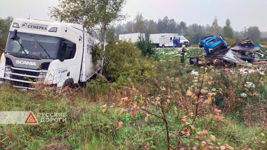 Четыре человека погибли в ДТП с участием трех грузовиков на трассе «Каспий»