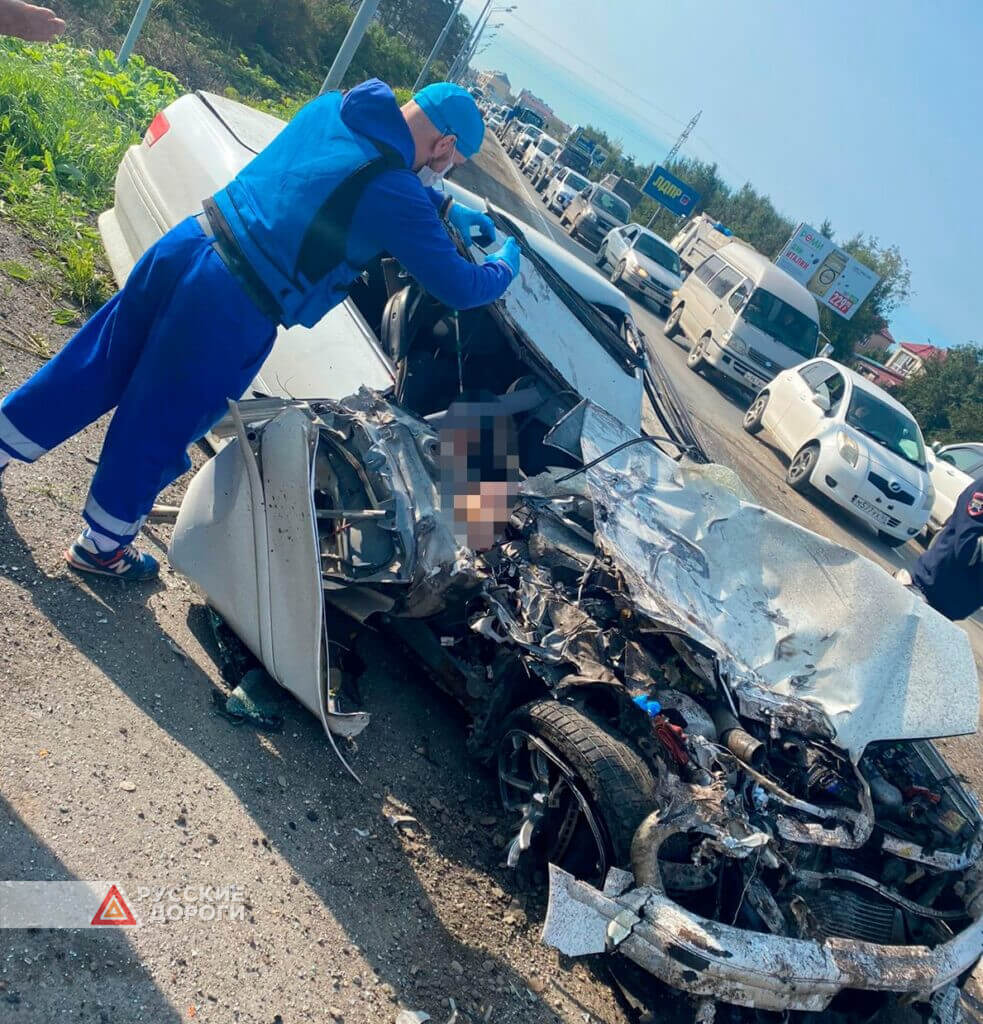 Водитель &#171;Тойоты&#187; погиб в утреннем ДТП в Южно-Сахалинске