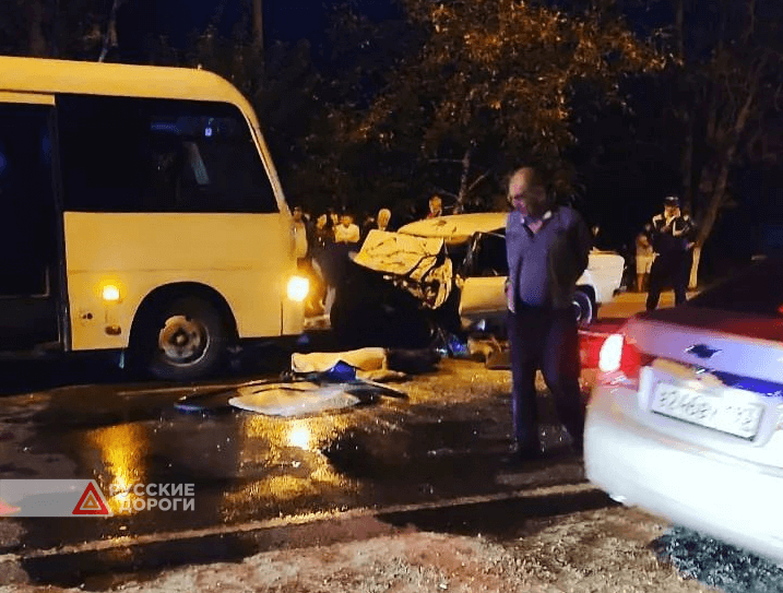 Мужчина и женщина погибли в ДТП с автобусом в Курганинске