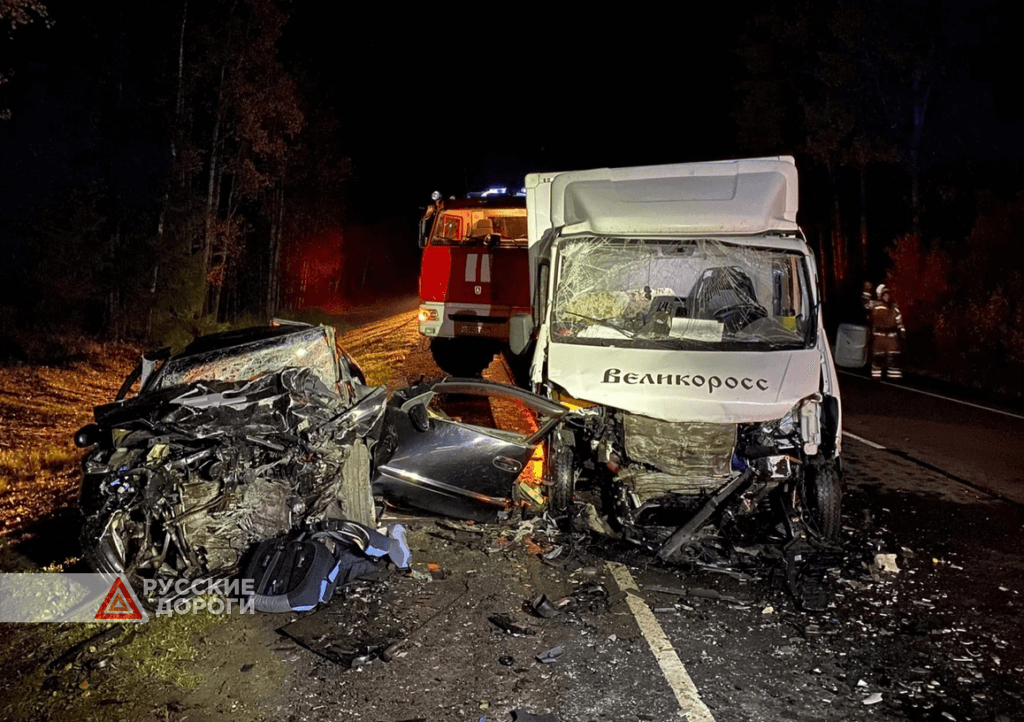Семья с детьми разбилась в ДТП на трассе «Кола»