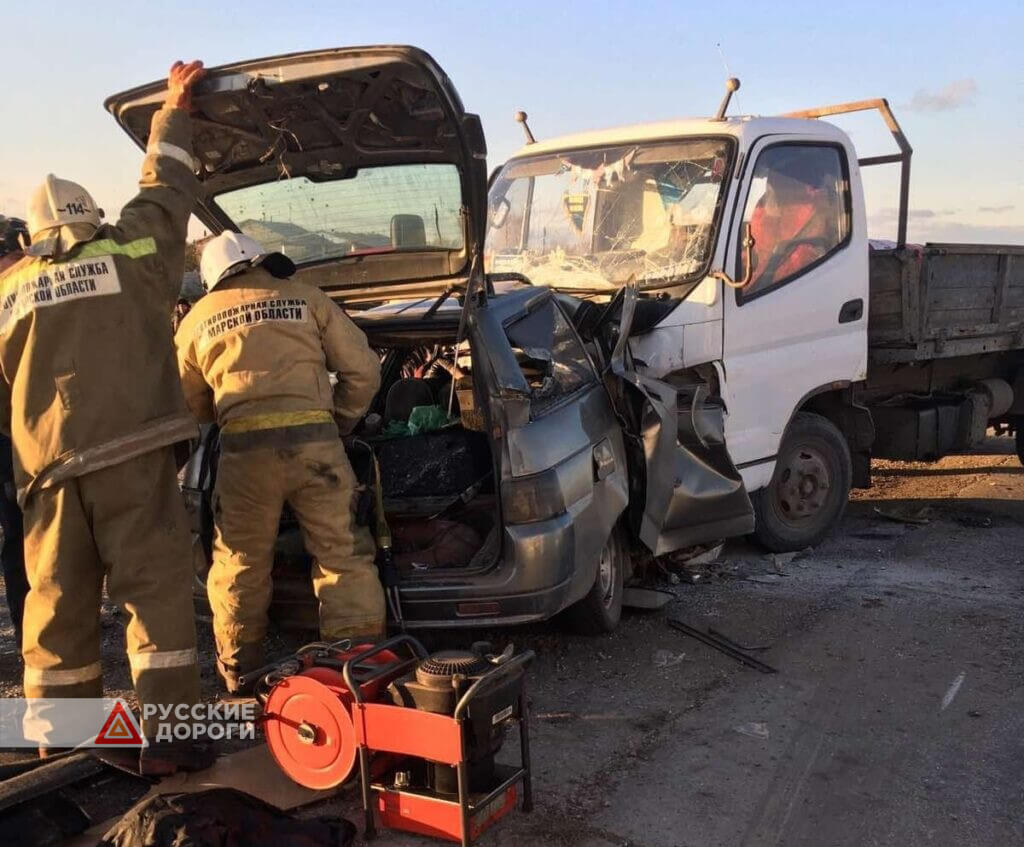 Три человека погибли в ДТП под Сызранью