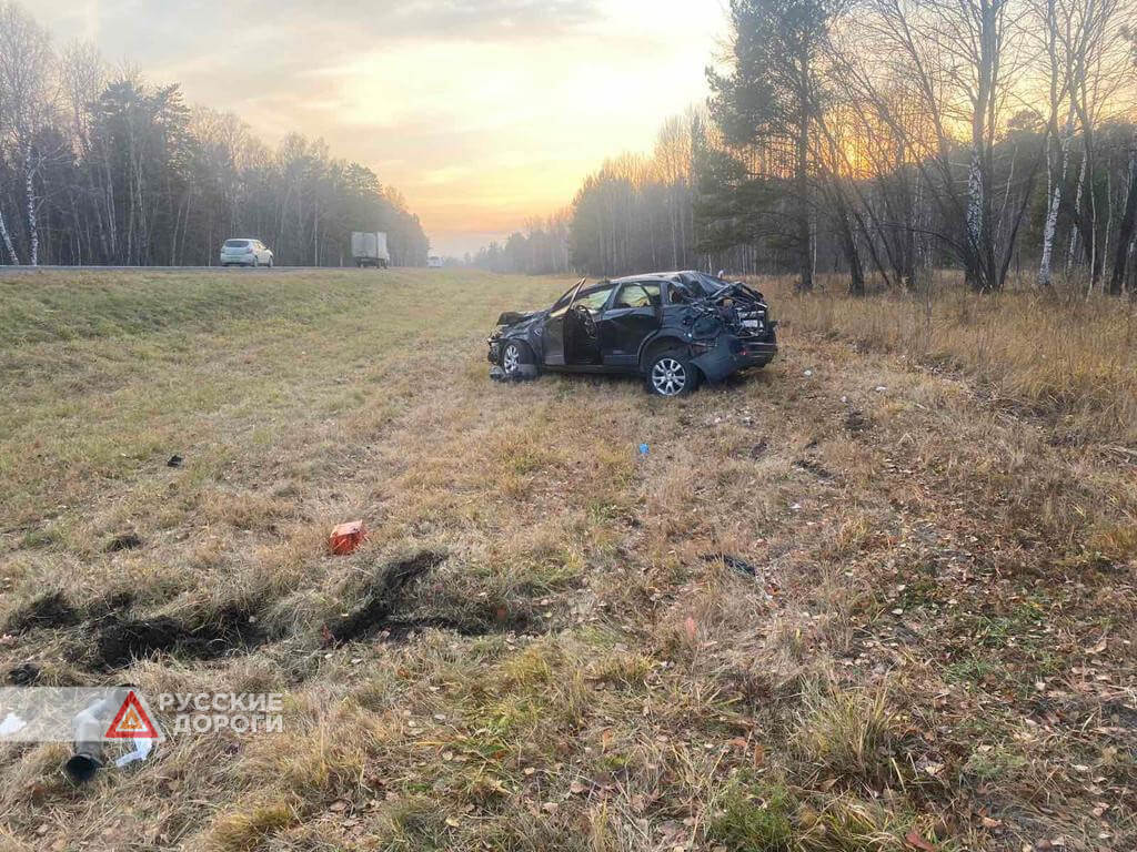 Три непристегнутых пассажира погибли в ДТП на трассе Тюмень &#8212; Ханты-Мансийск