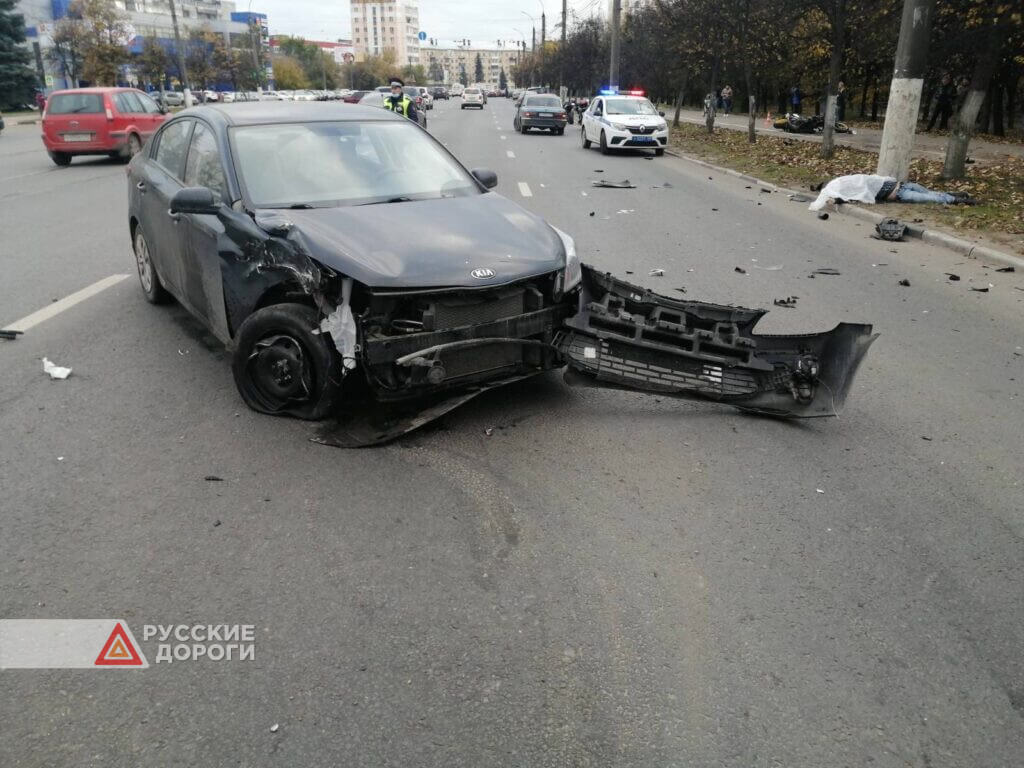 Мотоциклист погиб на проспекте Чайковского в Твери