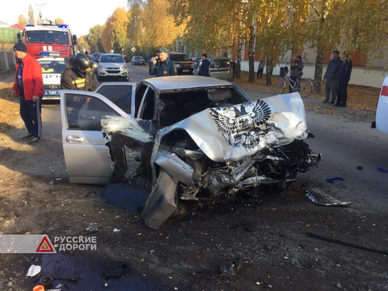 В Мордовии 19-летний лихач на &#171;десятке&#187; врезался в Volkswagen Touareg