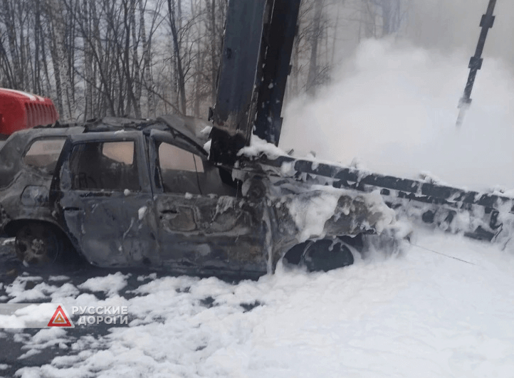 Девять автомобилей столкнулись на трассе М-7 в Нижегородской области
