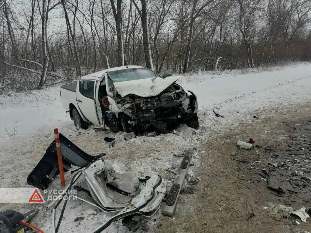Водитель и пассажирка &#171;Жигулей&#187; погибли в массовом ДТП на трассе М-2 в Курской области
