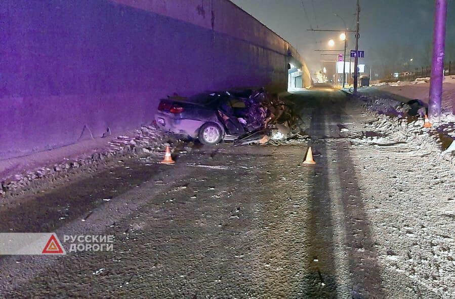 34-летний мужчина разбился в ДТП в Новосибирске