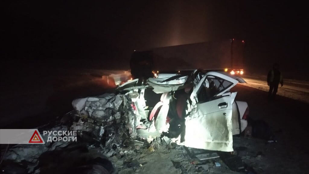 Семья разбилась на трассе М-5 в Самарской области