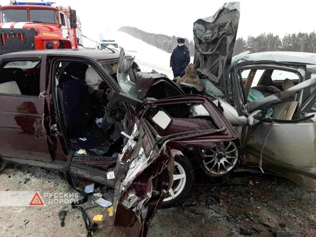 Водитель &#171;Приоры&#187; скончался на месте ДТП в Башкирии