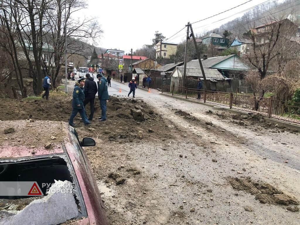 Момент взрыва трубопровода в Туапсе. ВИДЕО