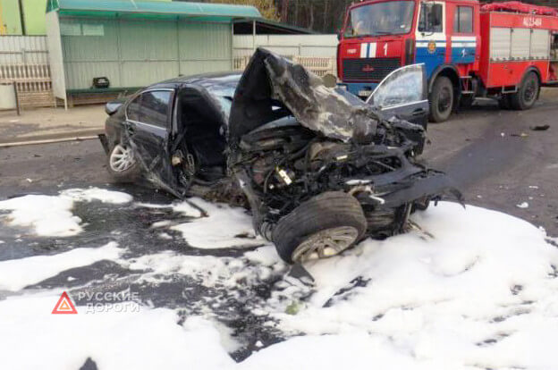 Две женщины разбились в ДТП в Гродно