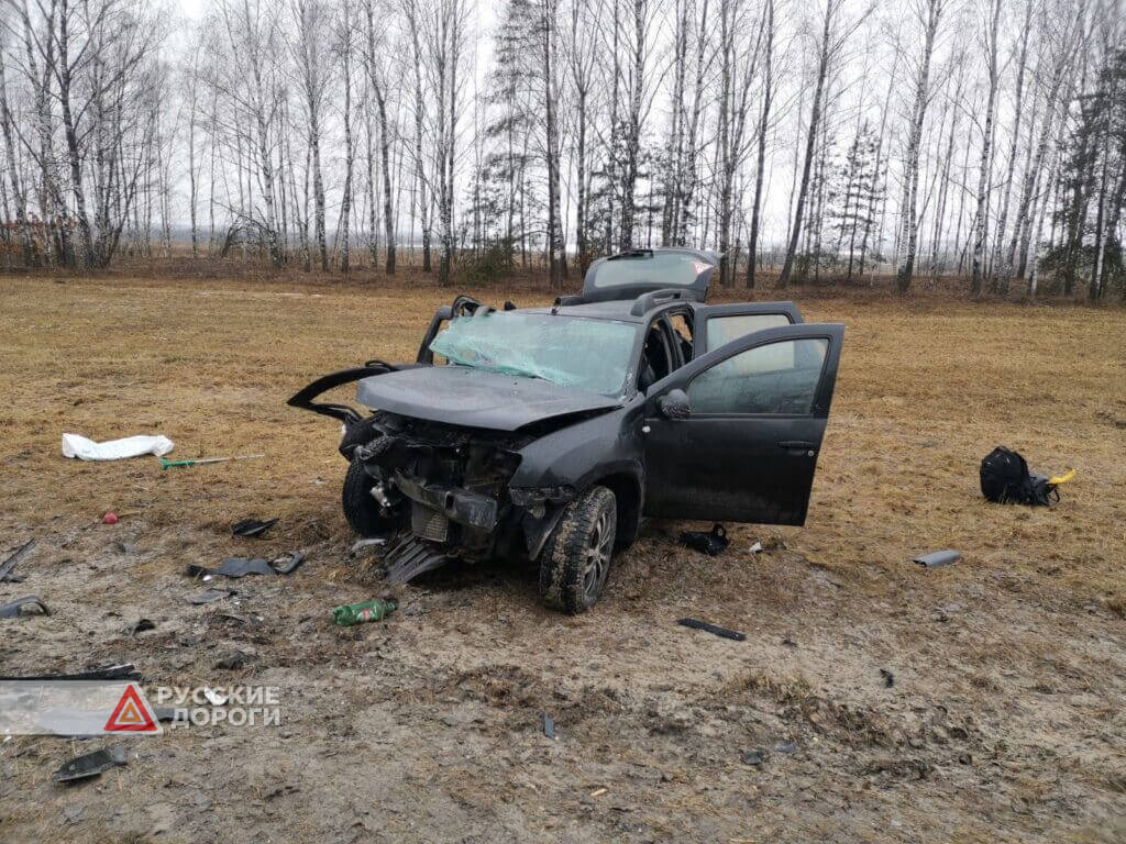 66-летняя пассажирка Renault скончалась на месте ДТП в Брянской области