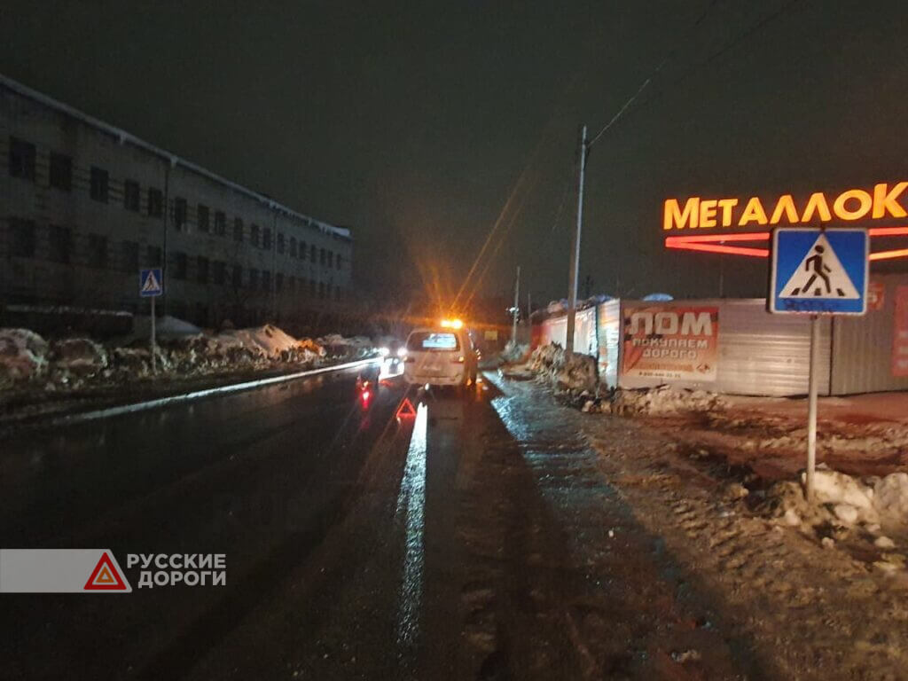 В Новосибирске микроавтобус переехал сидящего на дороге человека