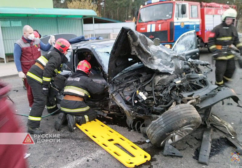 Две женщины разбились в ДТП в Гродно