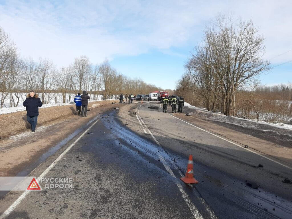 Трое разбились в ДТП в Ленинградской области