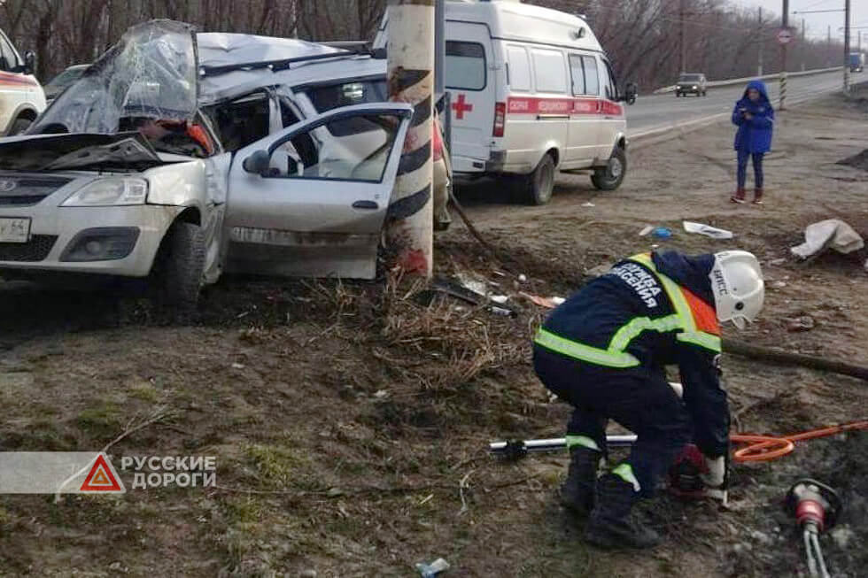 Супруги погибли в ДТП возле города Балаково
