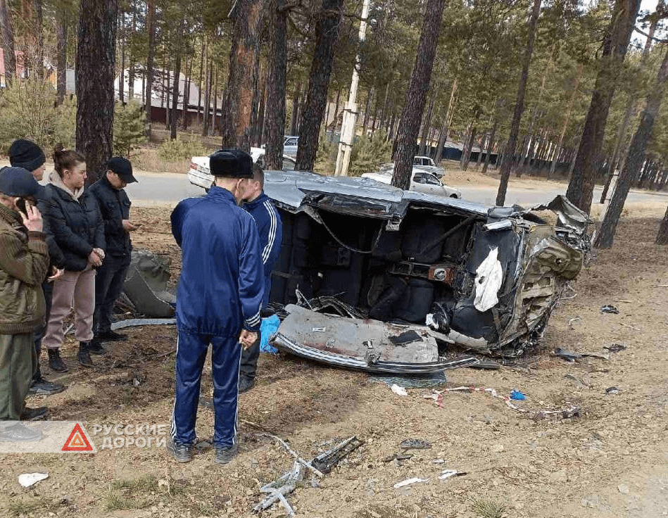 Водитель и пассажирка «Тойоты» разбились в Забайкалье