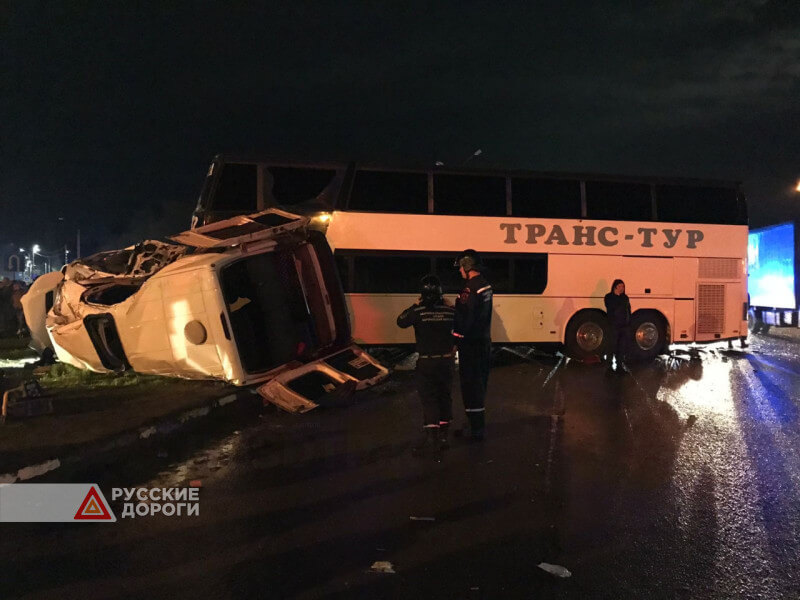 Трое погибли в ДТП с автобусом в Воронежской области