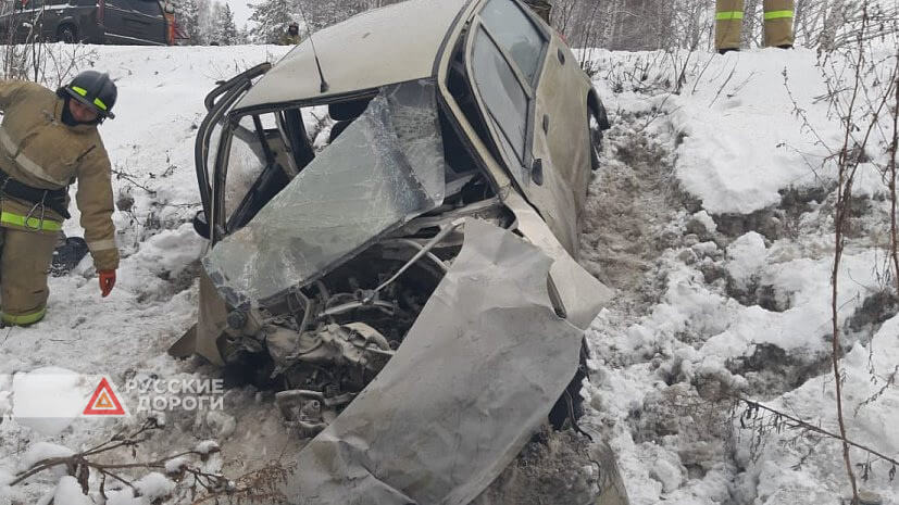 Женщина разбилась в ДТП под Чебаркулем