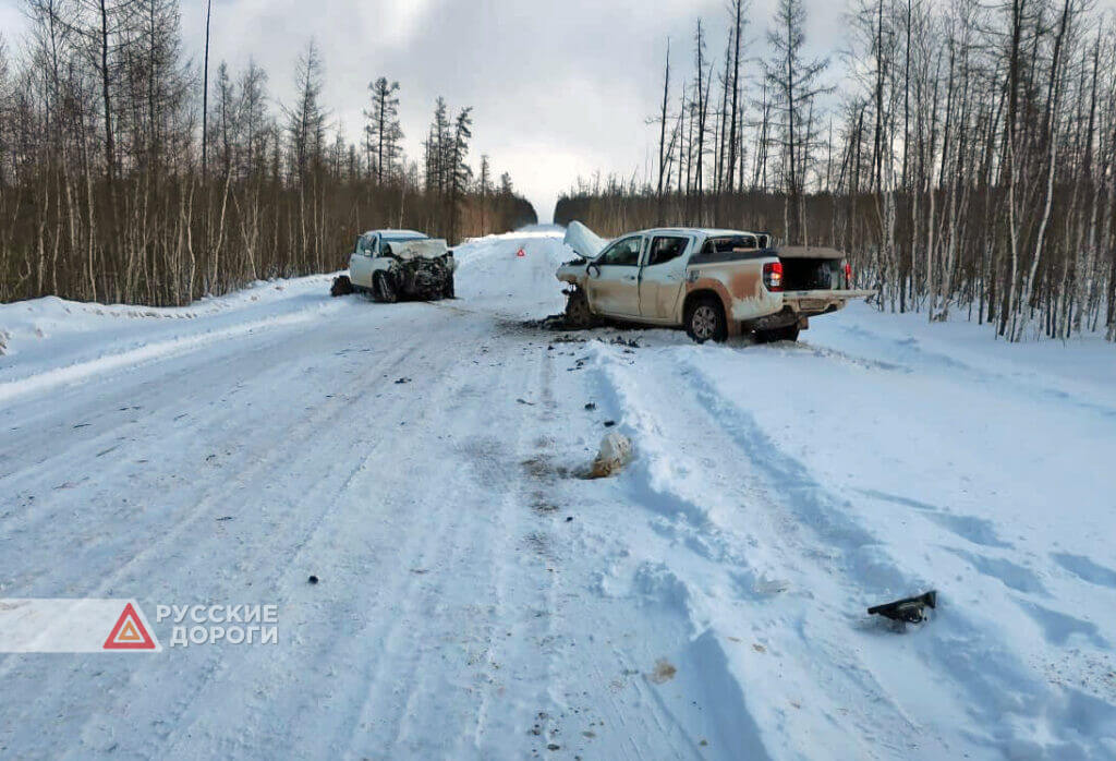 Четверо погибли в крупной аварии на трассе «Вилюй» в Якутии