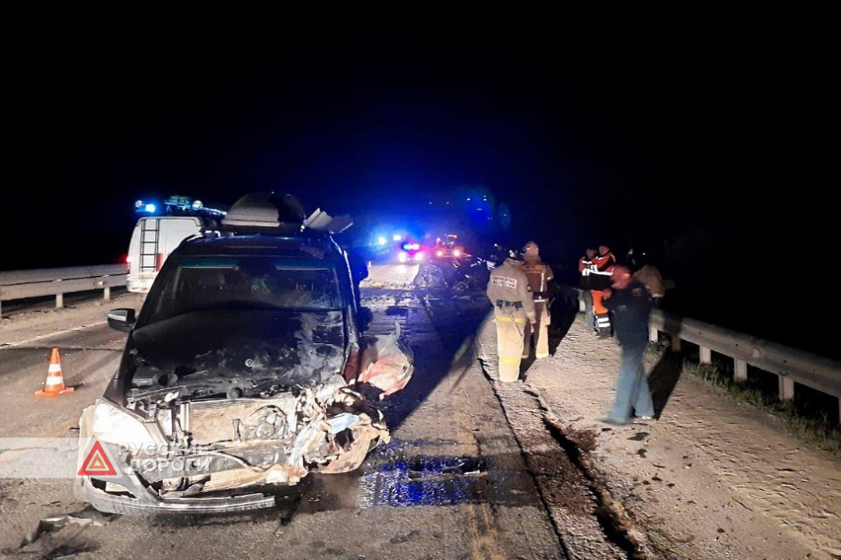 Шесть человек погибли в ДТП на трассе М-4 в Ростовской области