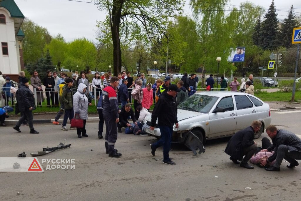 В Нижегородской области лихач на &#171;Приоре&#187; сбил четверых детей