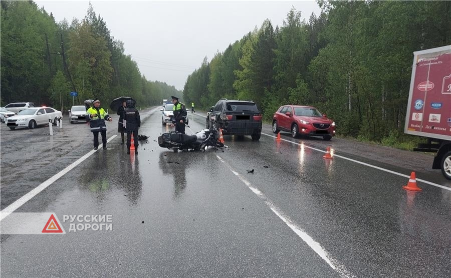 Мотоциклист разбился под Екатеринбургом