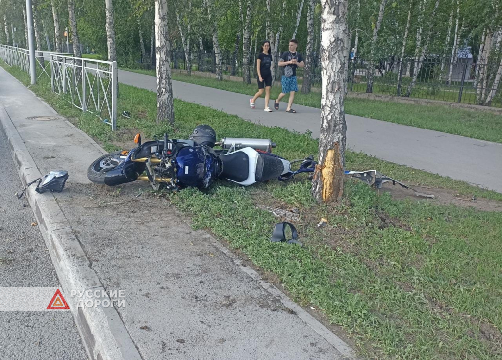 Мото авария в Новосибирске. Кто виноват?