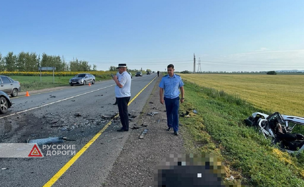 Четверо погибли в ДТП с нелегальным такси на трассе Уфа &#8212; Оренбург